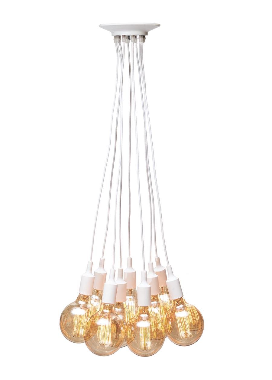 Люстра підвісна лофт Light House LS-18679/9 WH Білий