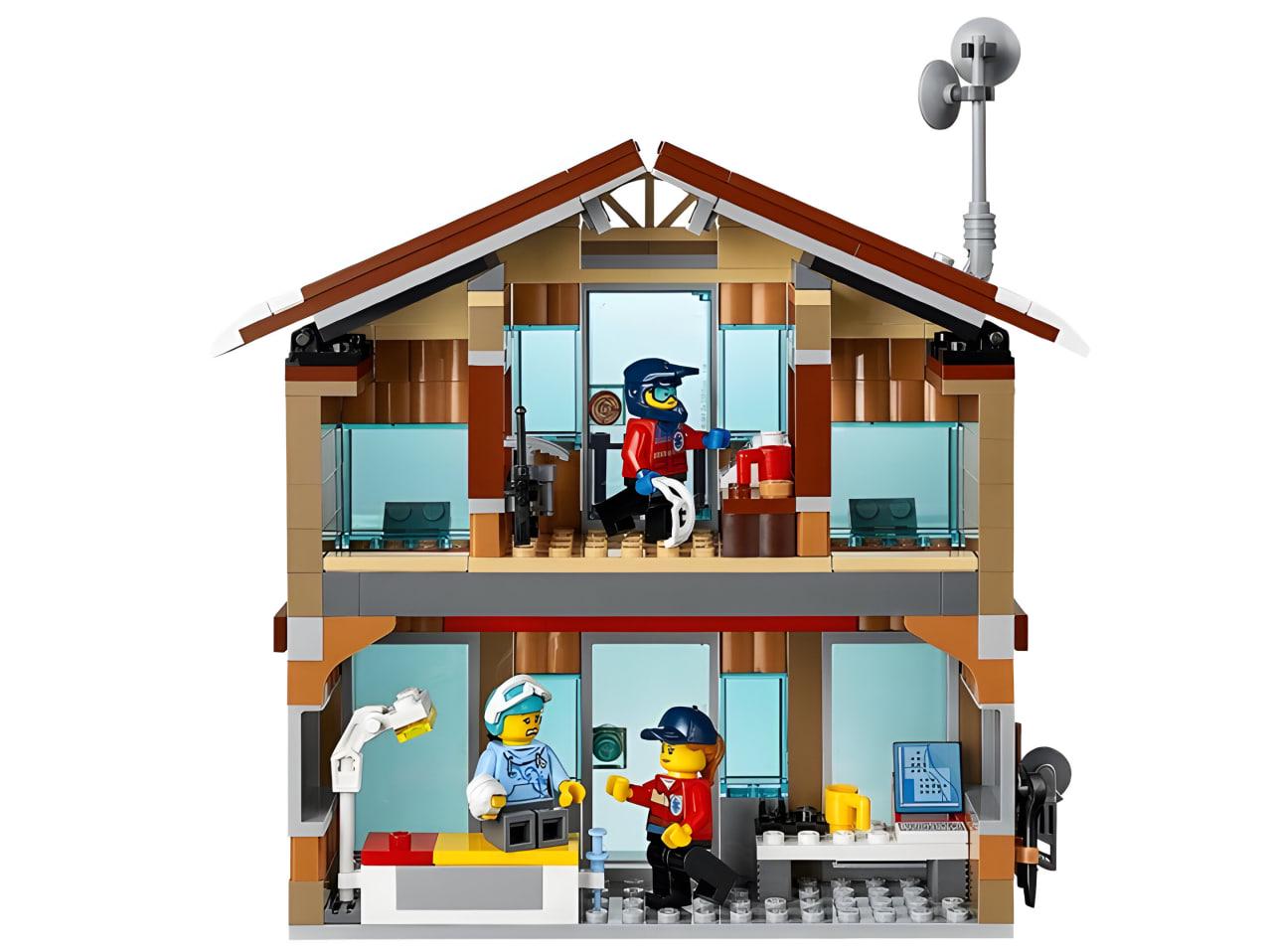 Конструктор Cities Горнолыжный курорт 868 деталей (BLE11451) - фото 4 Конструктор Cities Горнолыжный курорт 868 деталей (BLE11451) - фото 4