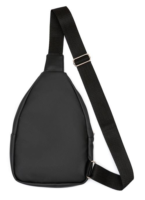 Мужская сумка-слинг Sambag через плечо из экокожи Черный (890019629) - фото 8 Мужская сумка-слинг Sambag через плечо из экокожи Черный (890019629) - фото 8