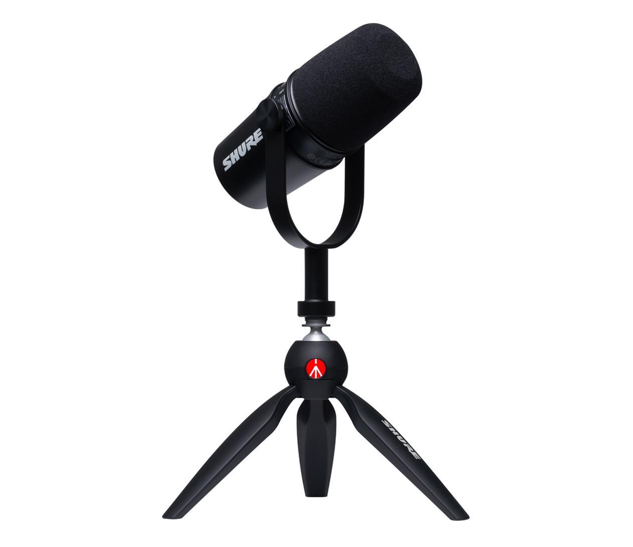 Мікрофон Shure MV7-K-BNDL для ПК/для стрімінгу/підкастів (042406630603)