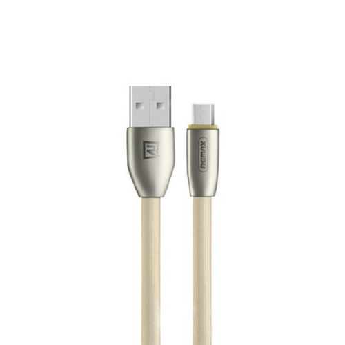 Кабель REMAX Micro USB Knight RC-043m 1М 2.1А gold