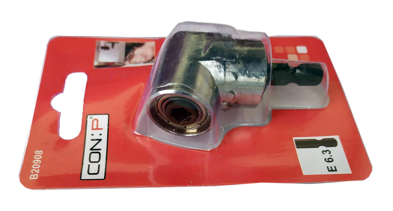 Адаптер кутовий для насадок 1/4" малий (51668)