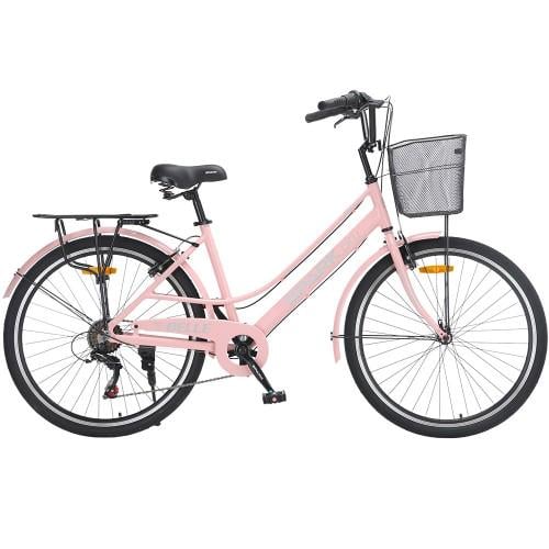 Велосипед Spark CITY BELLE колеса 26" алюминиевая рама 17" Персиковый (000240001)