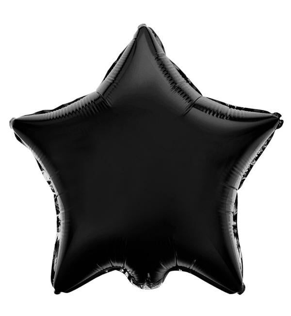 Повітряні кульки Star 45 см Чорний