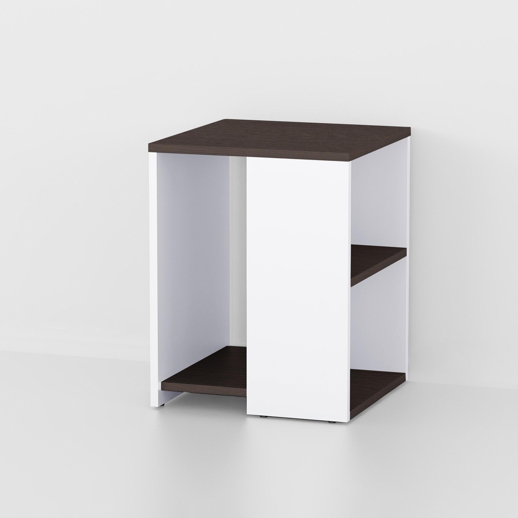 Журнальный стол S-9 398х398х513 мм Белый/Венге Магия - фото 2 Журнальный стол S-9 398х398х513 мм Белый/Венге Магия - фото 2