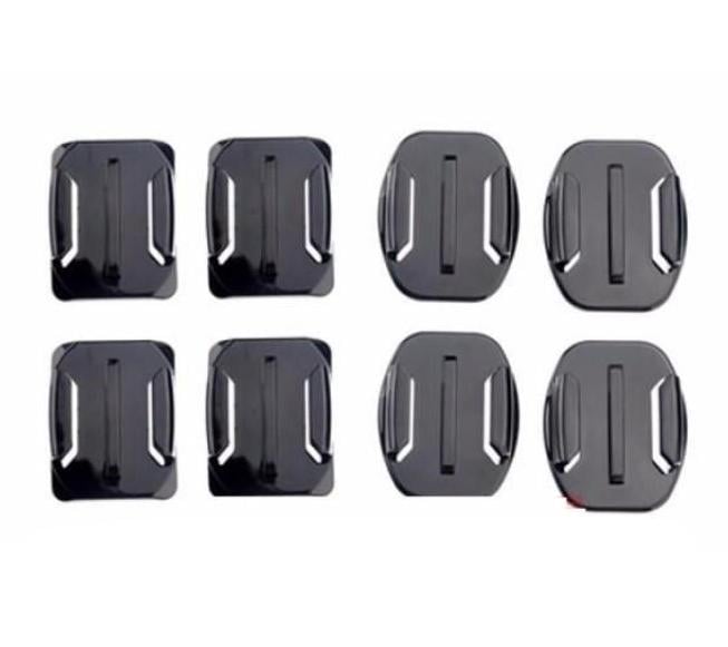 Набор платформ клейких GoPro Flat+Curved Adhesive Mounts плоских и изогнутых 8 шт. (1042108858)