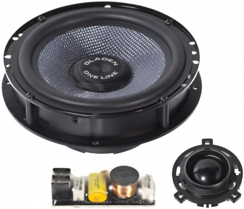 Штатна акустика для VW Gladen ONE 165 GOLF 6-RS