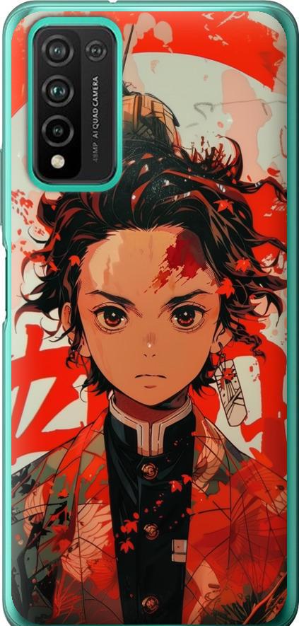 Чехол на Huawei Honor 10X Lite Тандзиро Камадо (6131u-2198-42517)