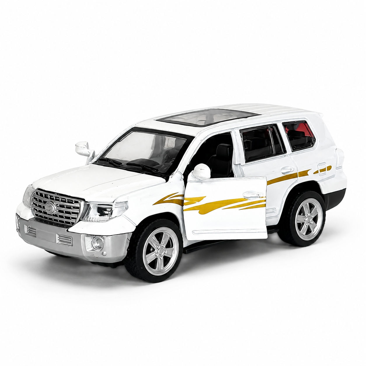 Машинка Автосвіт Toyota Land Cruiser 200 AS-2310 1:36 металлическая инерционная (35970896)