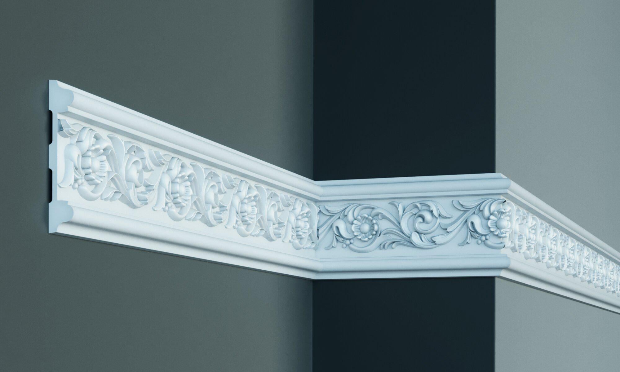 Молдинг с орнаментом Gaudi Decor CR632 110x20 мм 2000 мм (12368685)