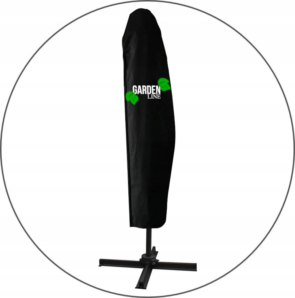 Садова парасоля GardenLine з чохлом 3,5 м Сірий (GAO5316) - фото 6 Садова парасоля GardenLine з чохлом 3,5 м Сірий (GAO5316) - фото 6