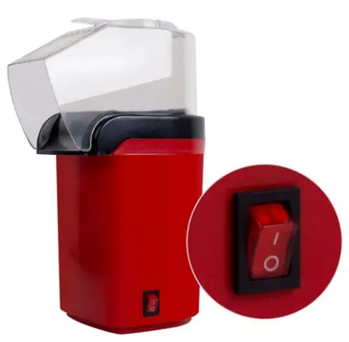 Апарат для попкорну Mini-Joy PopCorn Maker 1200 Вт Red (TP-355) - фото 6