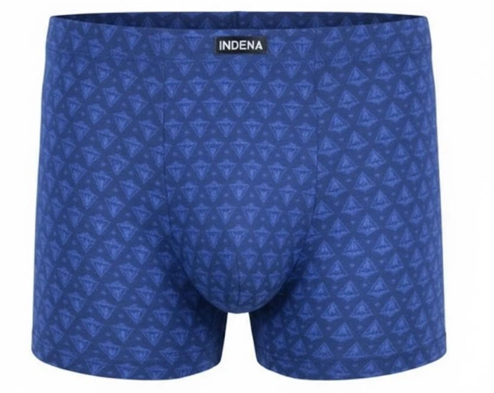 Трусы боксеры Indena 61007 бамбук 2XL Синий