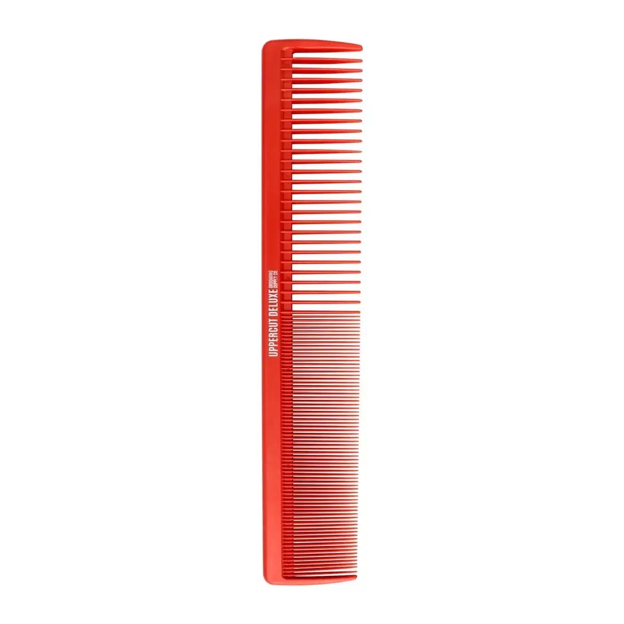 Расческа для волос Uppercut Deluxe Comb Red (8613200608529)