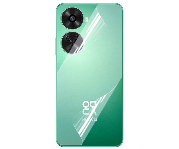Противоударная гидрогелевая пленка Hydrogel Film для Huawei Nova 12 SE на заднюю панель, Transparent