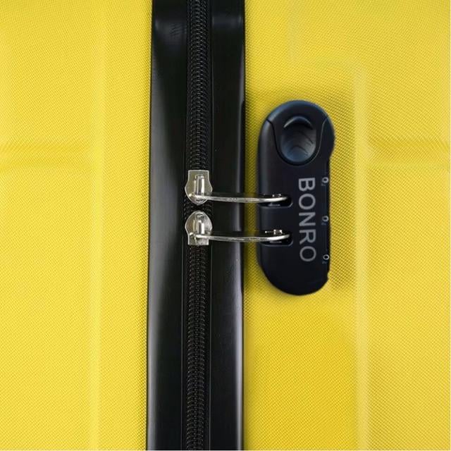 Чемодан Bonro 2019 большой Желтый (2670149086) - фото 7 Чемодан Bonro 2019 большой Желтый (2670149086) - фото 7
