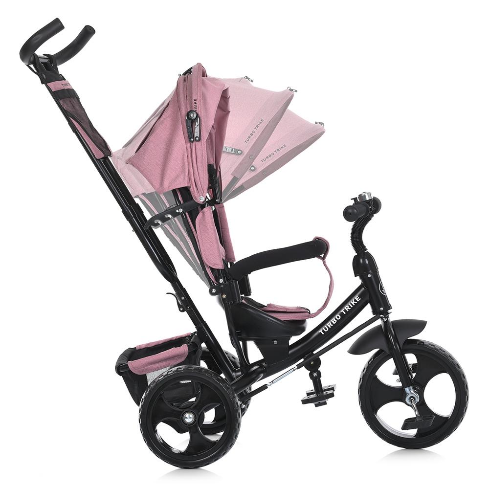 Дитячий велосипед триколісний Turbo Trike MT 1005 EVA Рожевий (401719598) - фото 3 Дитячий велосипед триколісний Turbo Trike MT 1005 EVA Рожевий (401719598) - фото 3