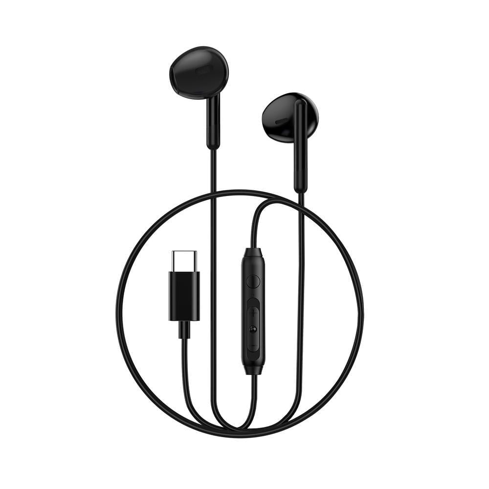 Наушники проводные WIWU EB314 Wired Earphone Type-C 1,1 м Black (6976195093773)