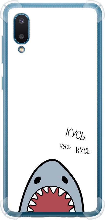 Чехол на Samsung Galaxy A02 A022G Акула (4870sp-2260-42517)