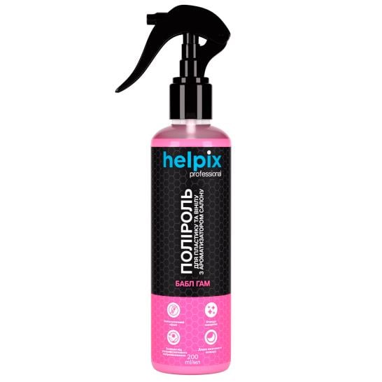 Полироль для пластика Helpix Бабл Гамм Professional 200 мл 4823075802586 (203231)
