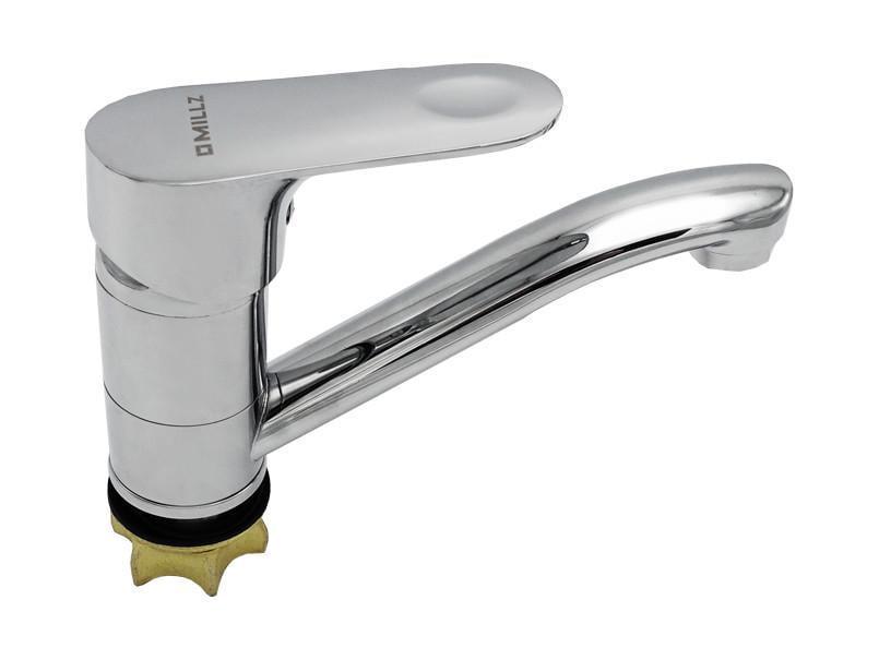 Смеситель для кухонной мойки Millz излив 20 см Хром (00000014755)