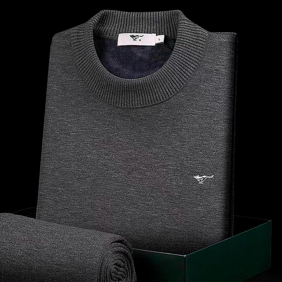 Термобелье мужское хлопковое с плотным мехом комплект кальсоны и кофта -5-25°С 3 XL Серый - фото 5 Термобелье мужское хлопковое с плотным мехом комплект кальсоны и кофта -5-25°С 3 XL Серый - фото 5