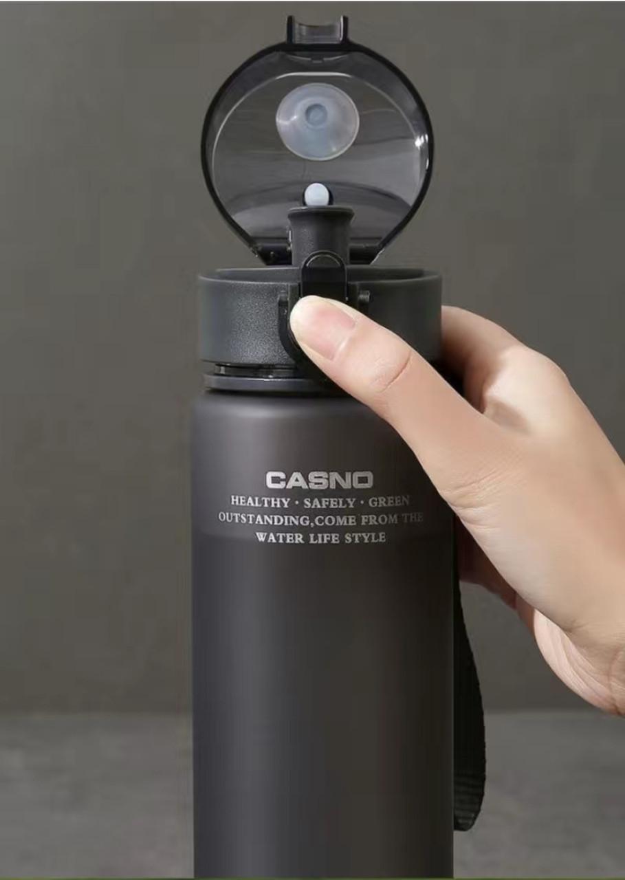 Пляшка для води Casno 560 мл Сірий (2181494811) - фото 2 Пляшка для води Casno 560 мл Сірий (2181494811) - фото 2