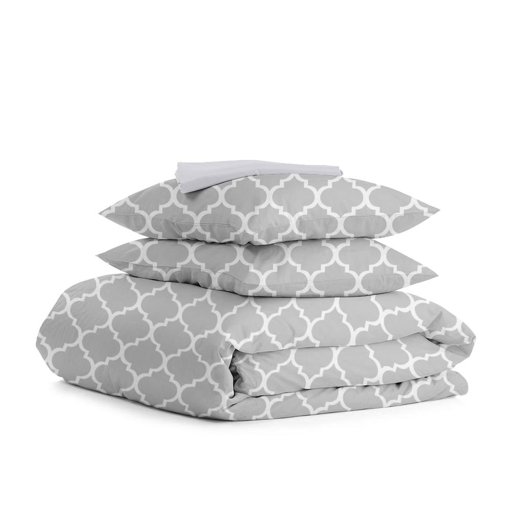 Комплект евро постельный Cosas Morocco Grey G 200x220 см (4822052023365)