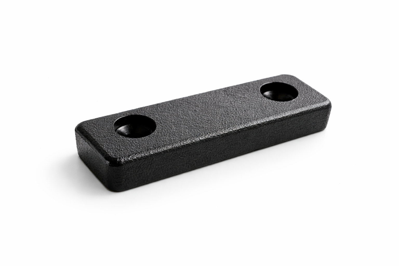 Меблева ніжка-опора Sigma на 2 саморізи пластикова 6x15x50 мм Чорний (MO1260)