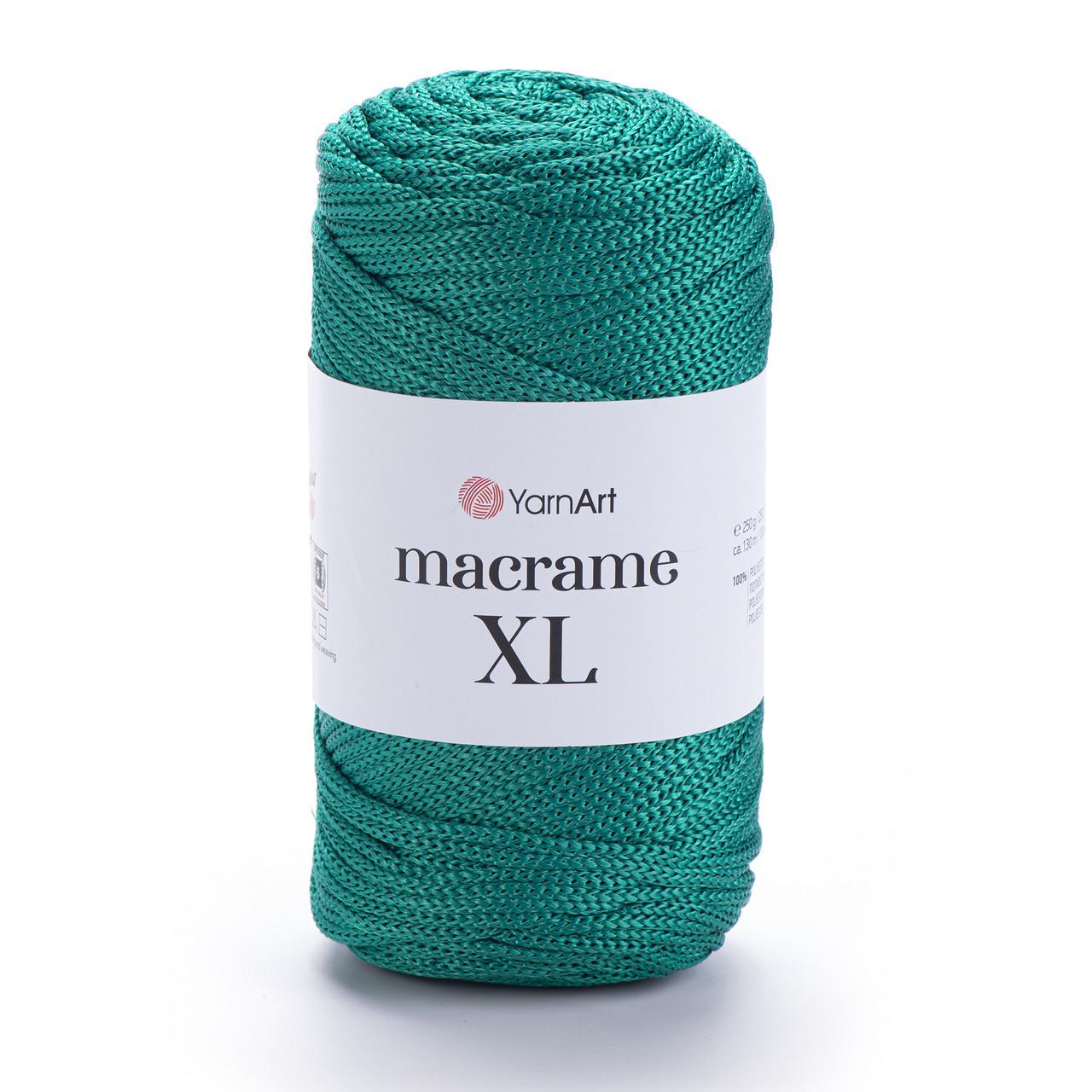 Шнур YarnArt Macrame XL полиэфирный 3 мм 250 г Изумрудный №158 (2171316673) Шнур YarnArt Macrame XL полиэфирный 3 мм 250 г Изумрудный №158 (2171316673)