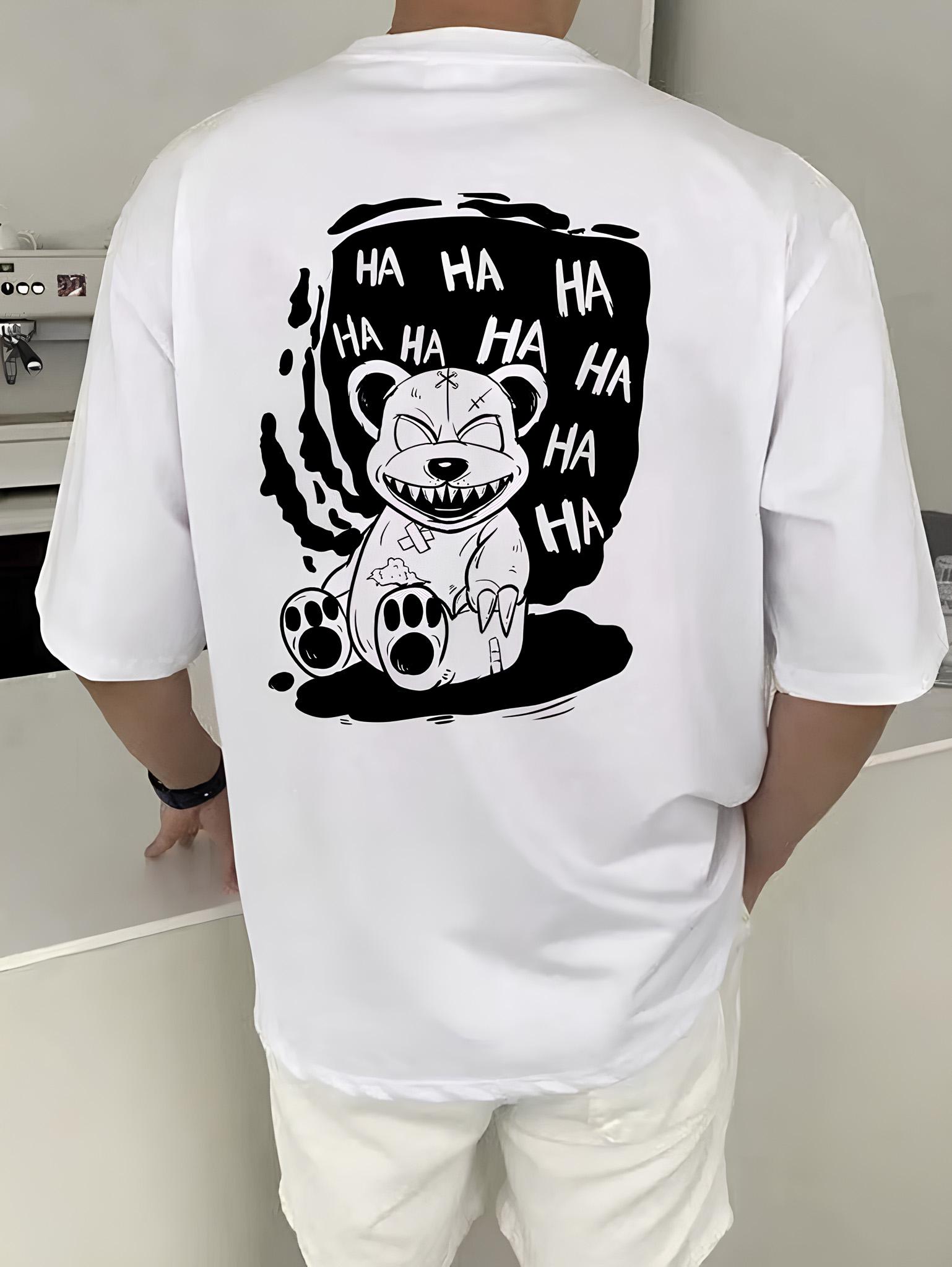 Футболка з ДТФ-принтом 57-525 L Білий (42601)