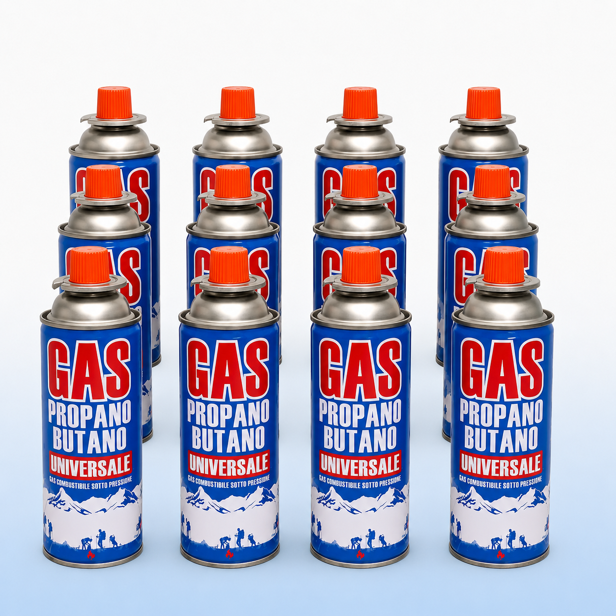 Баллон газовый универсальный Gas 227 г 12 шт.
