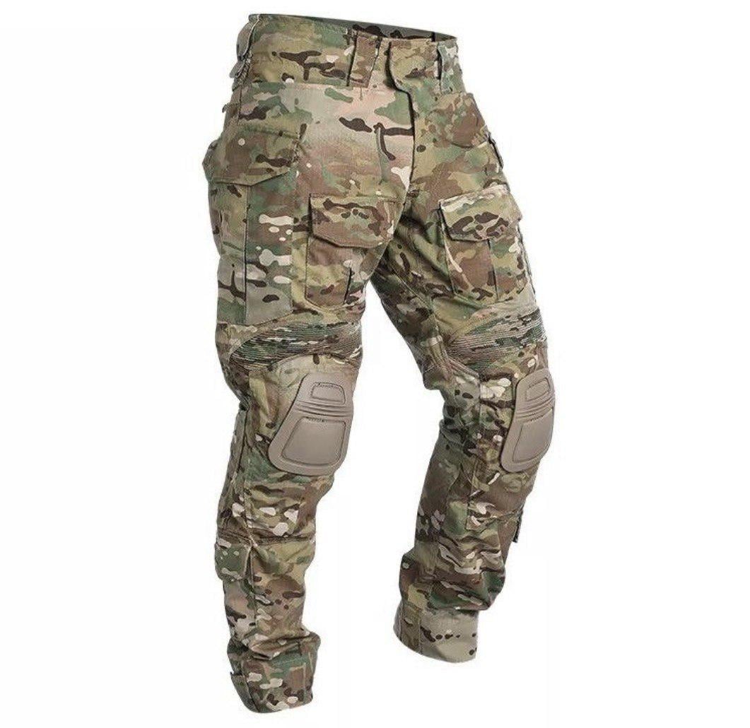 Брюки тактические с наколенниками Idogear G3 Combat Pants р. 38 Мультикам