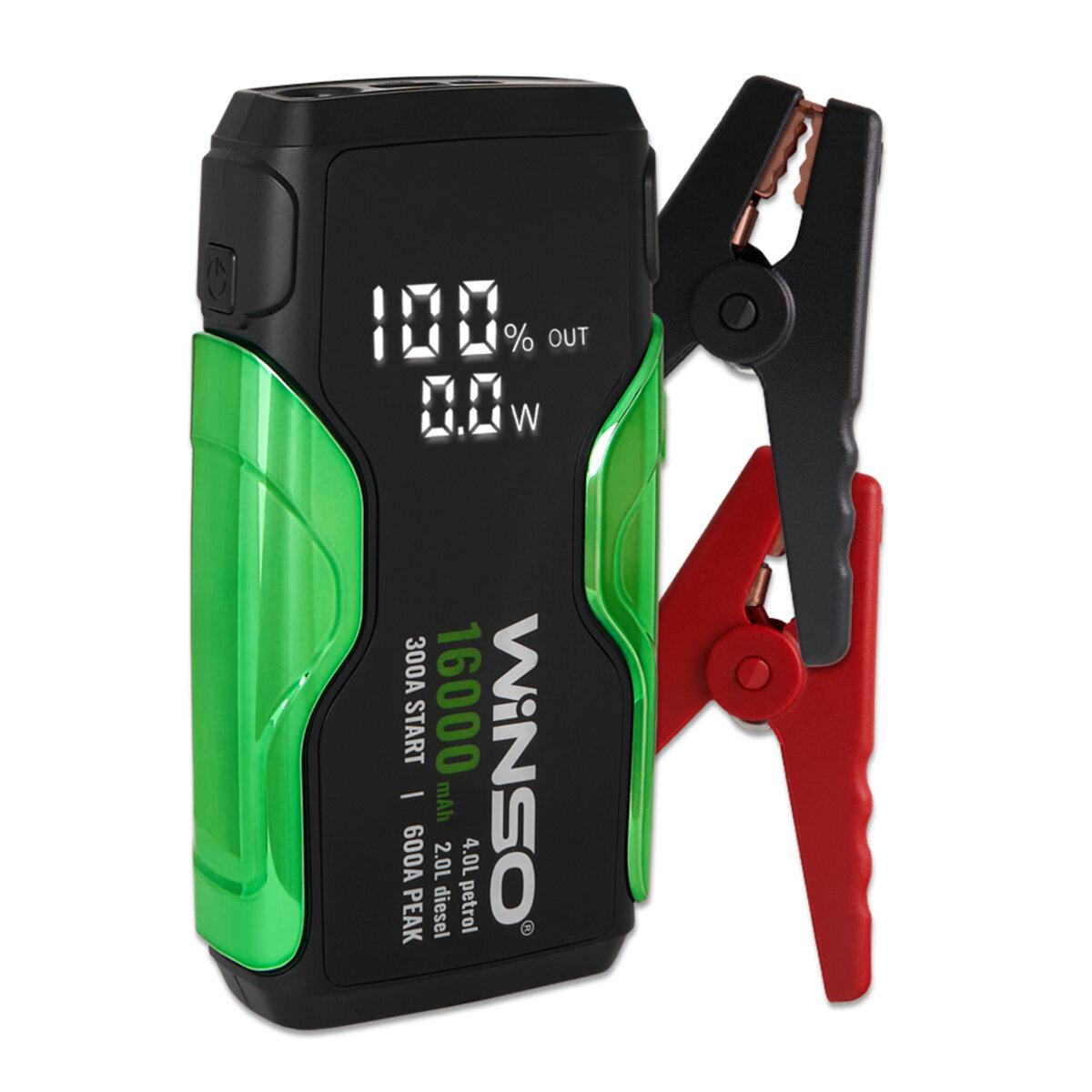 Пусковое устройство Winso Jump Starter 300 A/600 A 16000 mAh (140310)