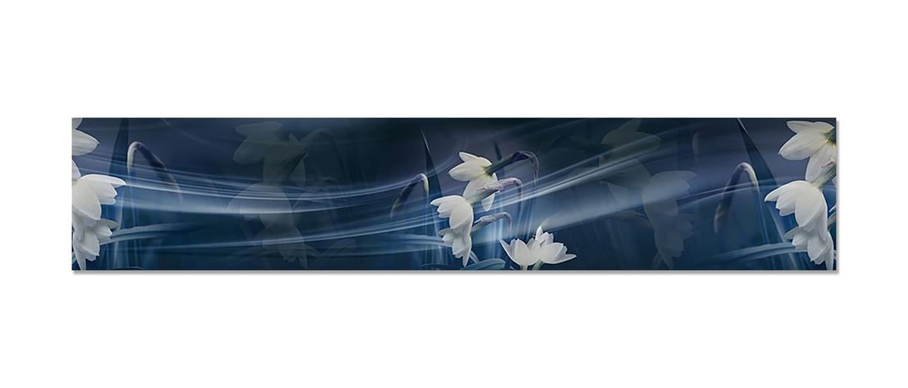 Наклейка виниловая на кухню Zatarga Туман Нарциссы 600х3000 мм (1283915492)