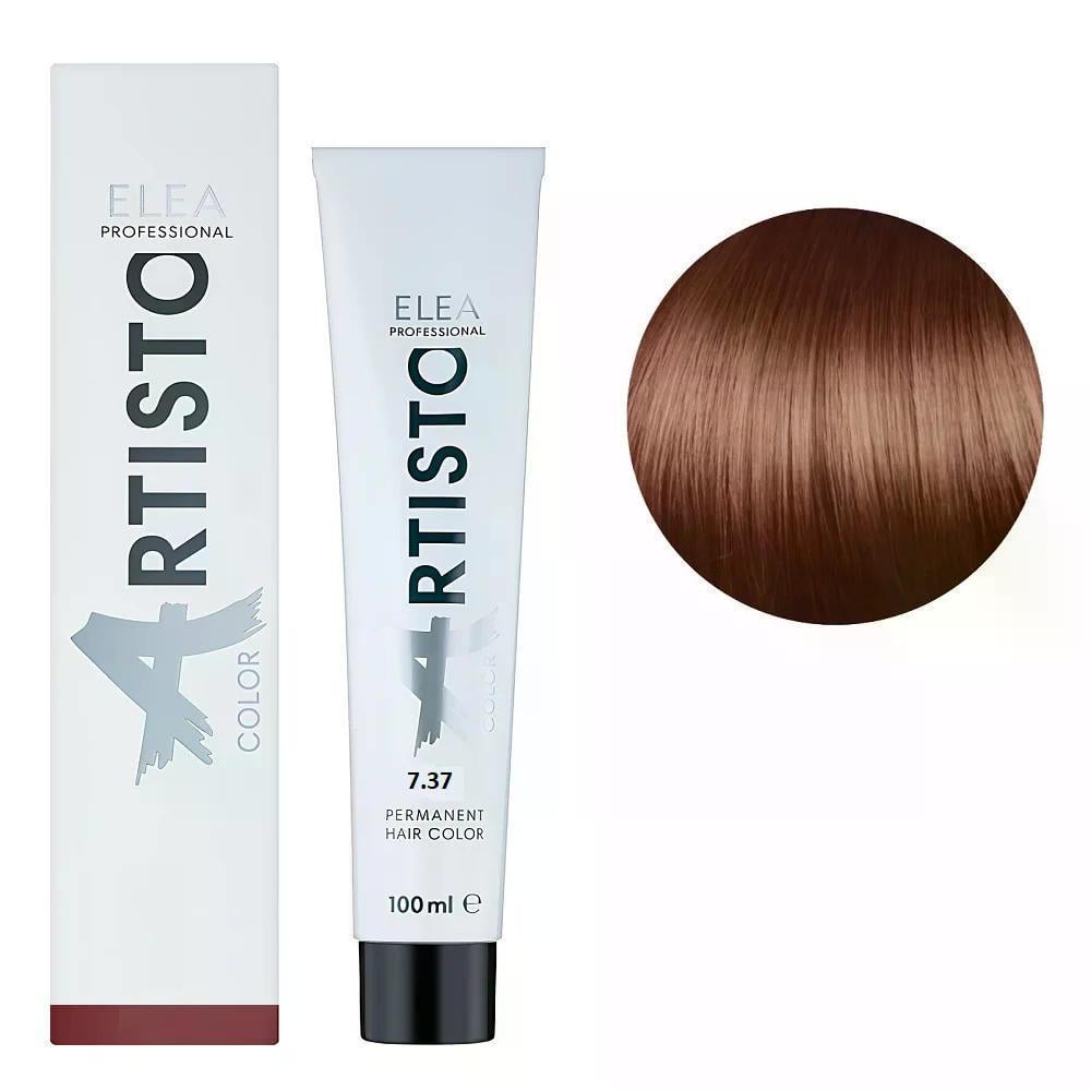 Крем-краска для волос Elea Professional Artisto Color 7.37 Русый золотисто-коричневый 100 мл