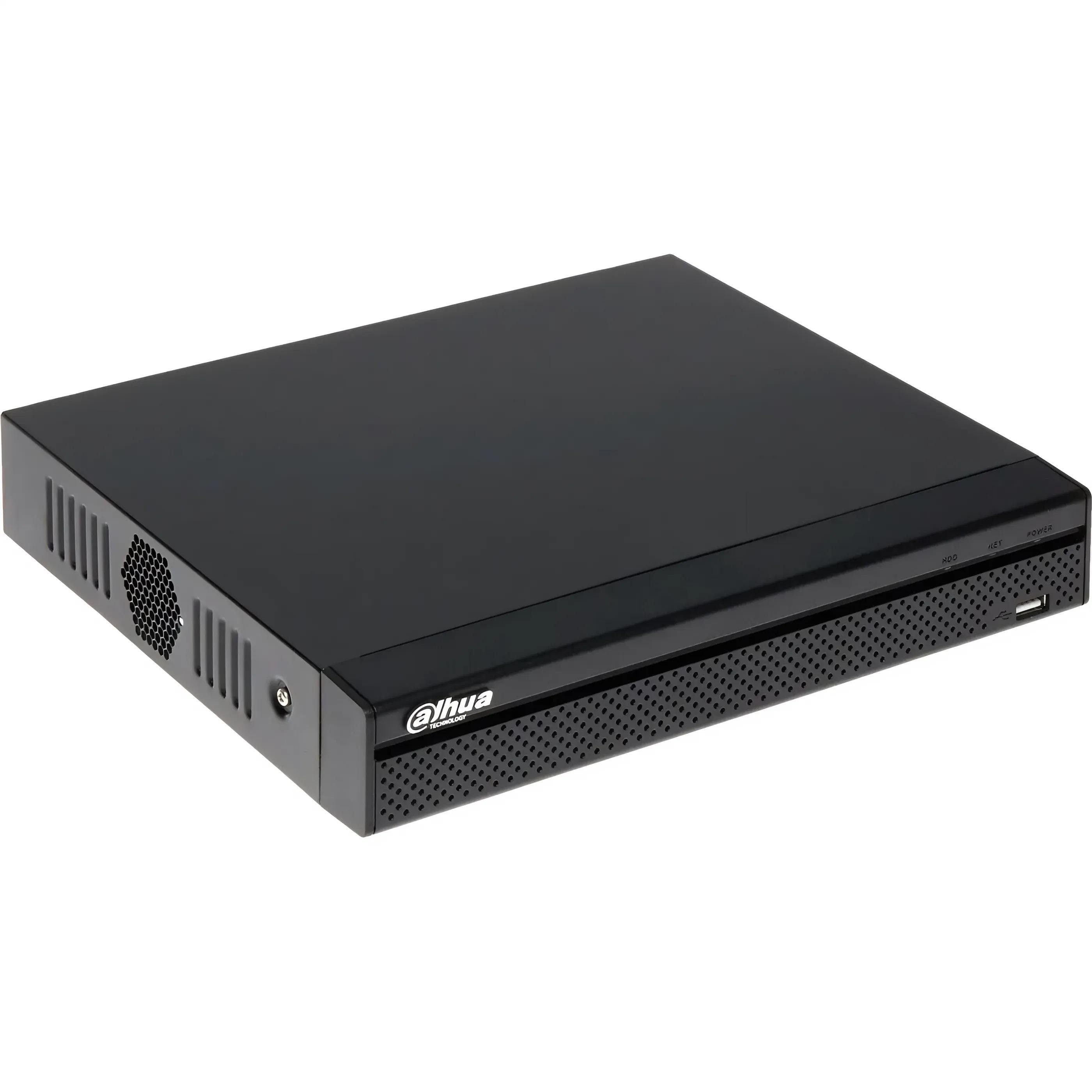 Видеорегистратор Dahua DHI-NVR1104HS-P-S3/H 1U 1HDD 80 Мбит/с PoE Черный (99-00003448)