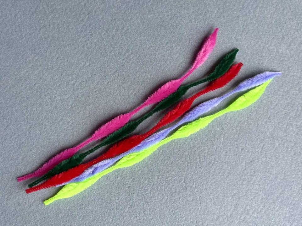 Синельний дріт фігурний 25 шт. Різнокольоровий (22543)