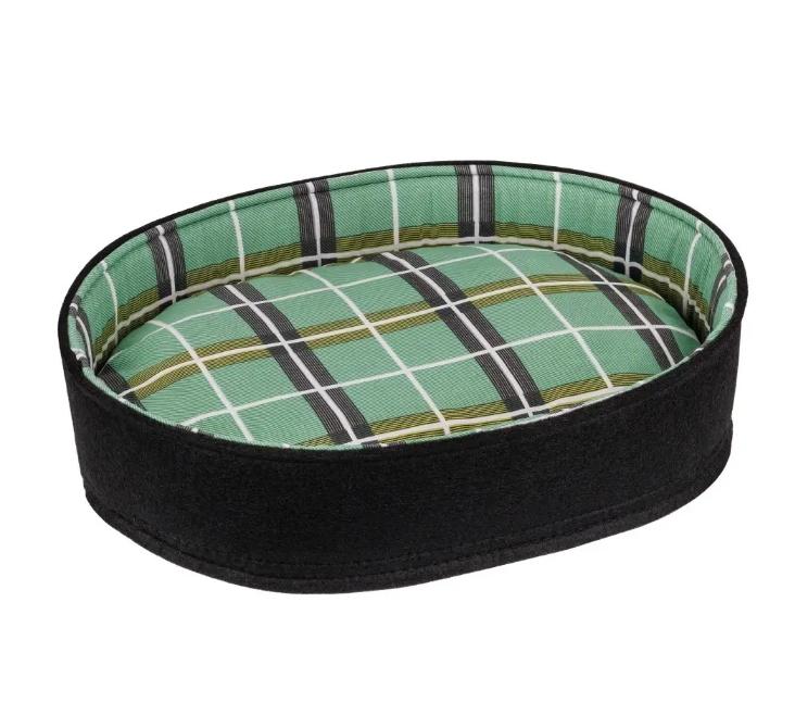 Лежак для собак овальный S Черный (1R0271) - фото 2 Лежак для собак овальный S Черный (1R0271) - фото 2