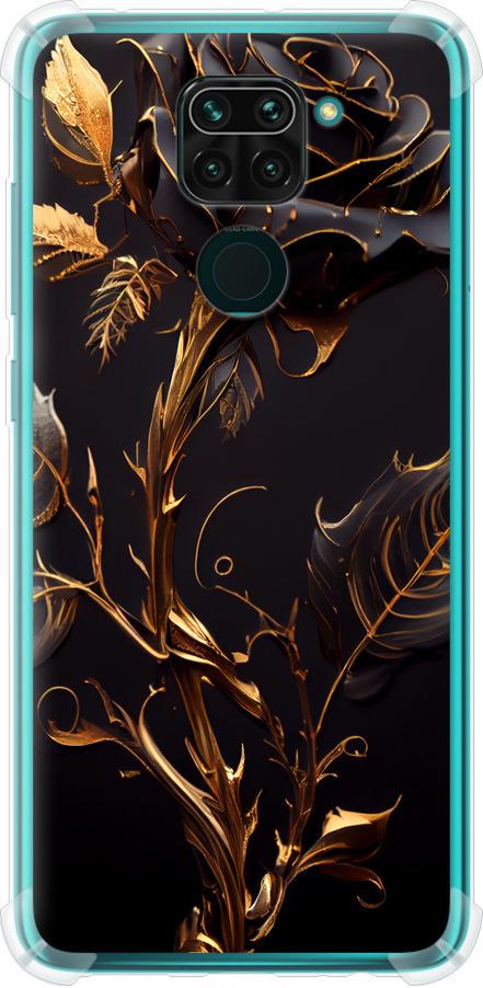 Чехол на Xiaomi Redmi Note 9 Роза 3 (5552sp-2017-42517)