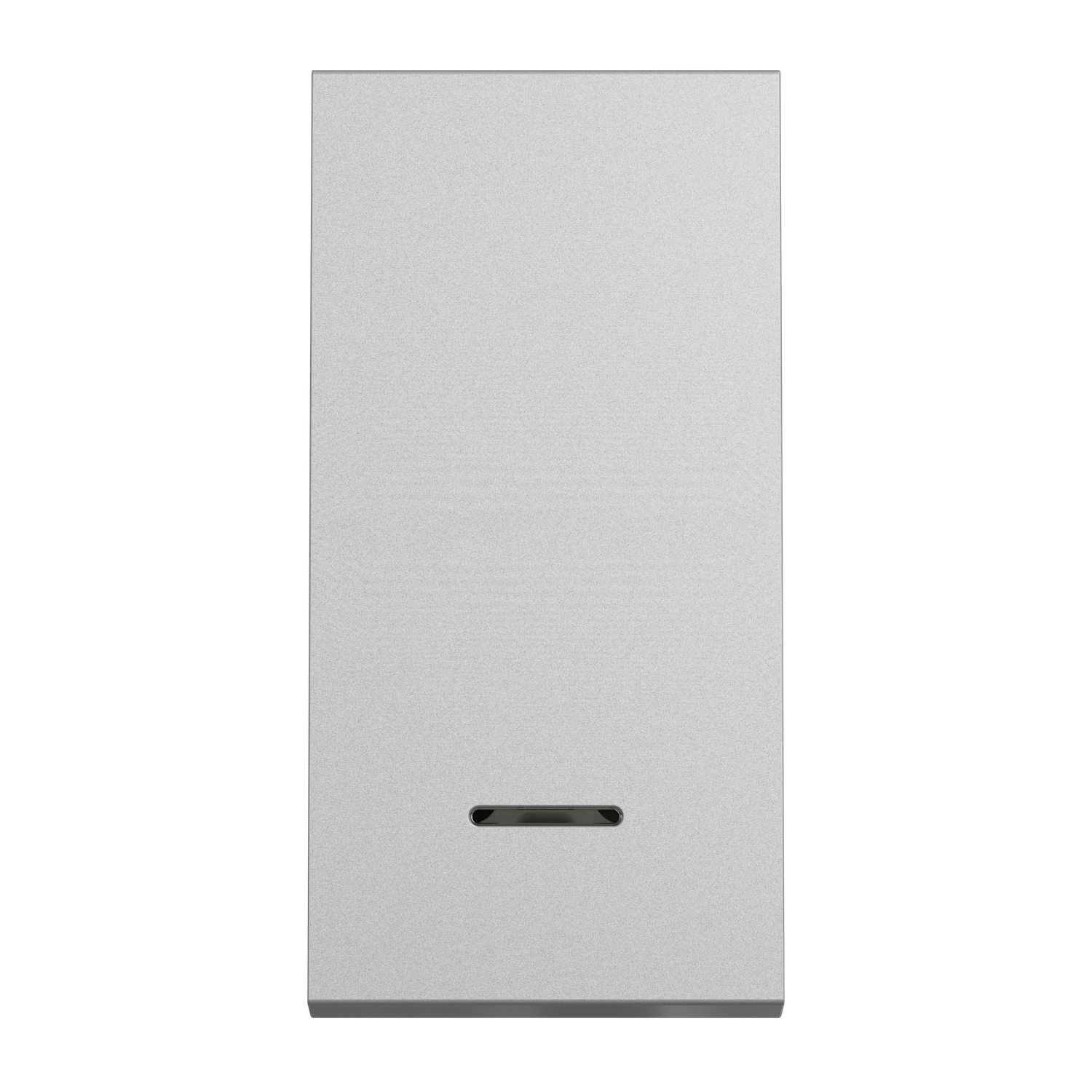 Переключатель с нейтралью Schneider Electric Unica 1 модуль Алюминий (NU310330S)