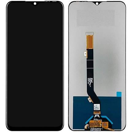 Дисплей для Tecno Spark 8p KG7n із сенсорним склом Чорний (30020000004933)