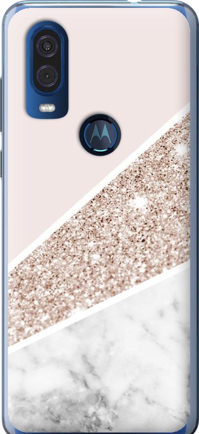Чохол на Motorola One Vision Пастельний мармур (4342u-1782-42517)