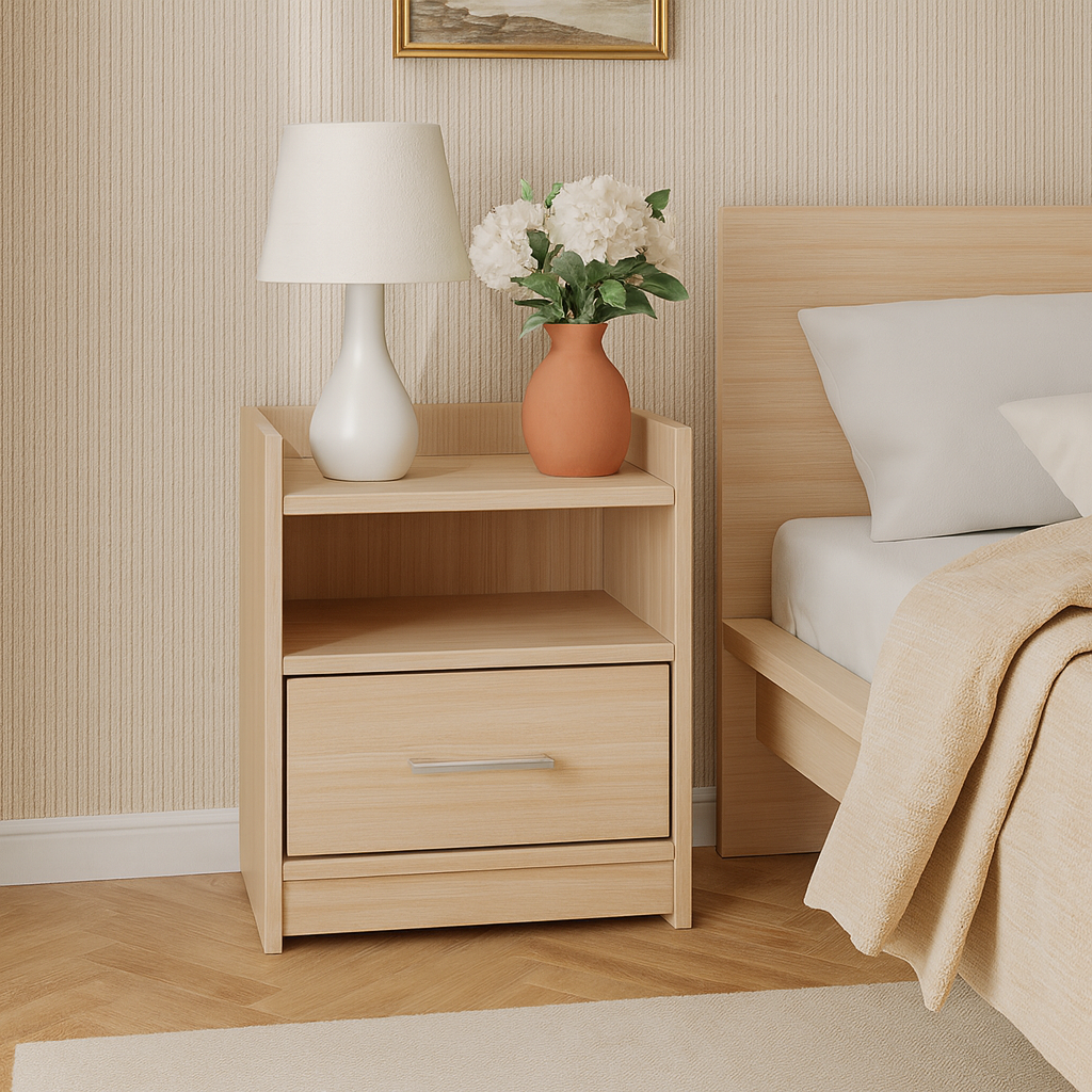 Тумба прикроватная ТП7 SENAM 450х380х350 мм ДСП Дуб Молочный