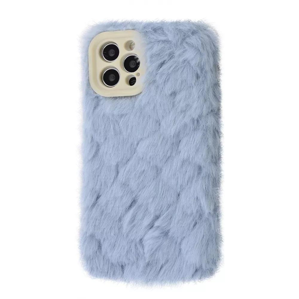 Чехол для телефона PRC Fluffy Love Case iPhone 12 Pro Max Blue Чехол для телефона PRC Fluffy Love Case iPhone 12 Pro Max Blue