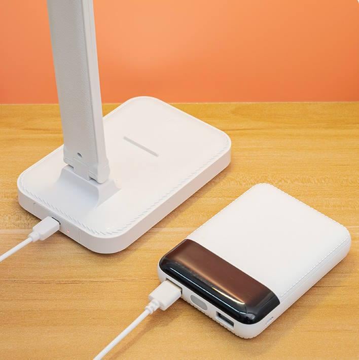 Настольная лампа светодиодная d 20 мм аккумуляторная 3 режима света с плавной регулировкой (3498) - фото 4