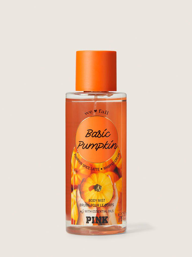 Парфюмерный спрей Victoria s Secret Pink Basic Pumpkin Body Mist 250 мл (0667556710236)