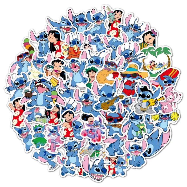 Стикеры Lilo and Stitch 50 шт. (4642594)