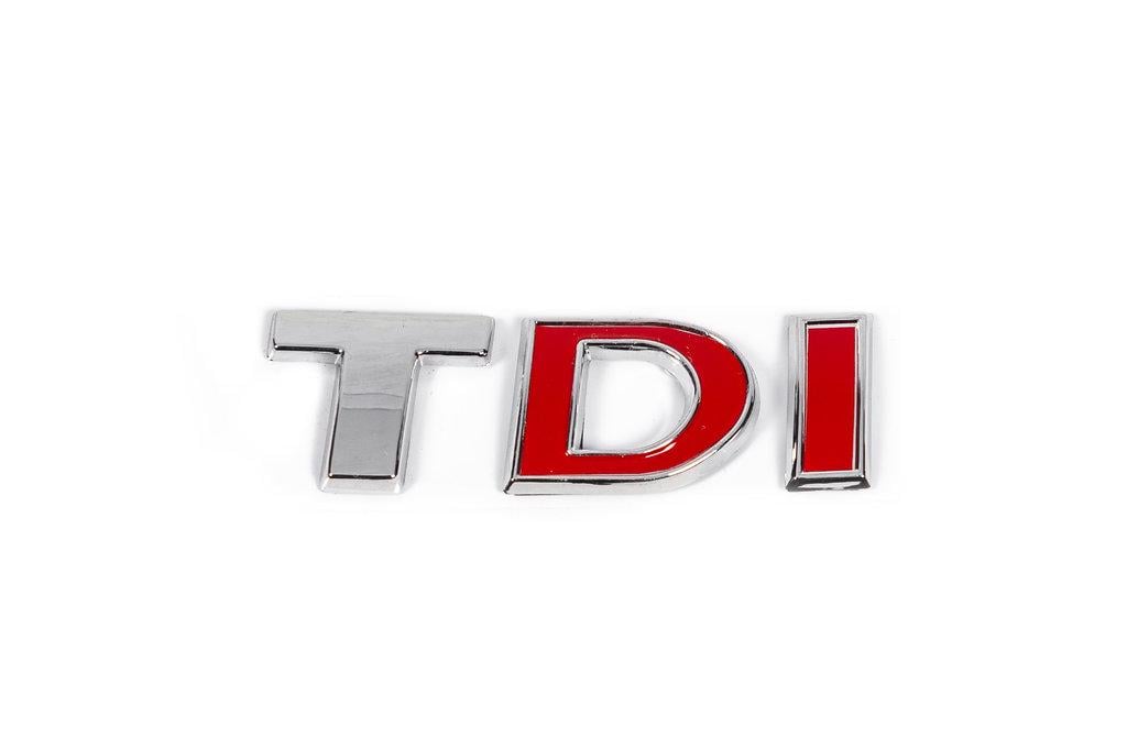 Надпись Tdi Tхром DIкрасная Davs Auto для Volkswagen T5 2010-2015 гг. abs-пластик Хром Надпись Tdi Tхром DIкрасная Davs Auto для Volkswagen T5 2010-2015 гг. abs-пластик Хром
