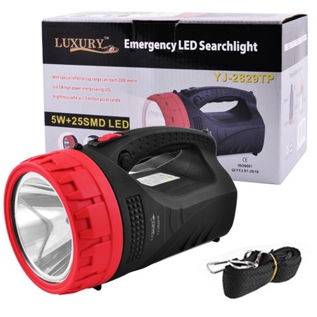 Фонарь прожектор аккумуляторный Wimpex WX-2827 5W 9 LED Черный (30453122) - фото 4